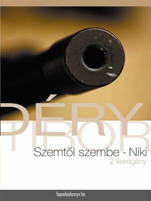 cover image of Szemtől szembe, Niki